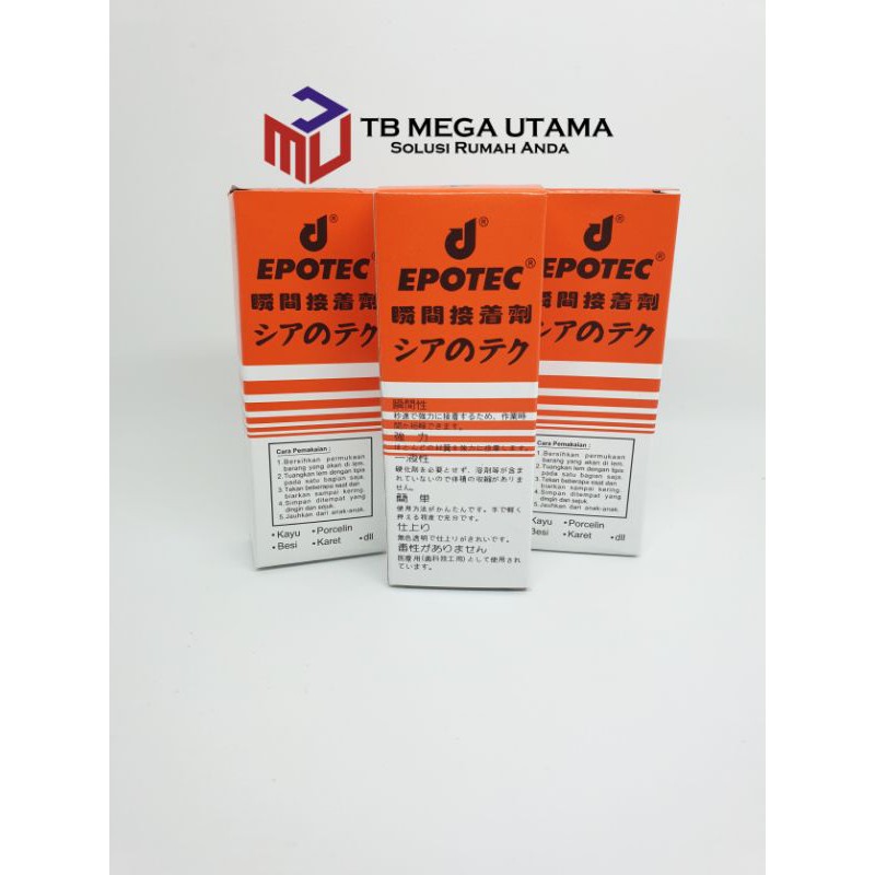 

Lem Serbaguna Epotec Tipe G - 8 | Lem Korea Super Lengket