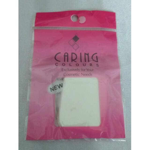 Spons / sponge bedak caring