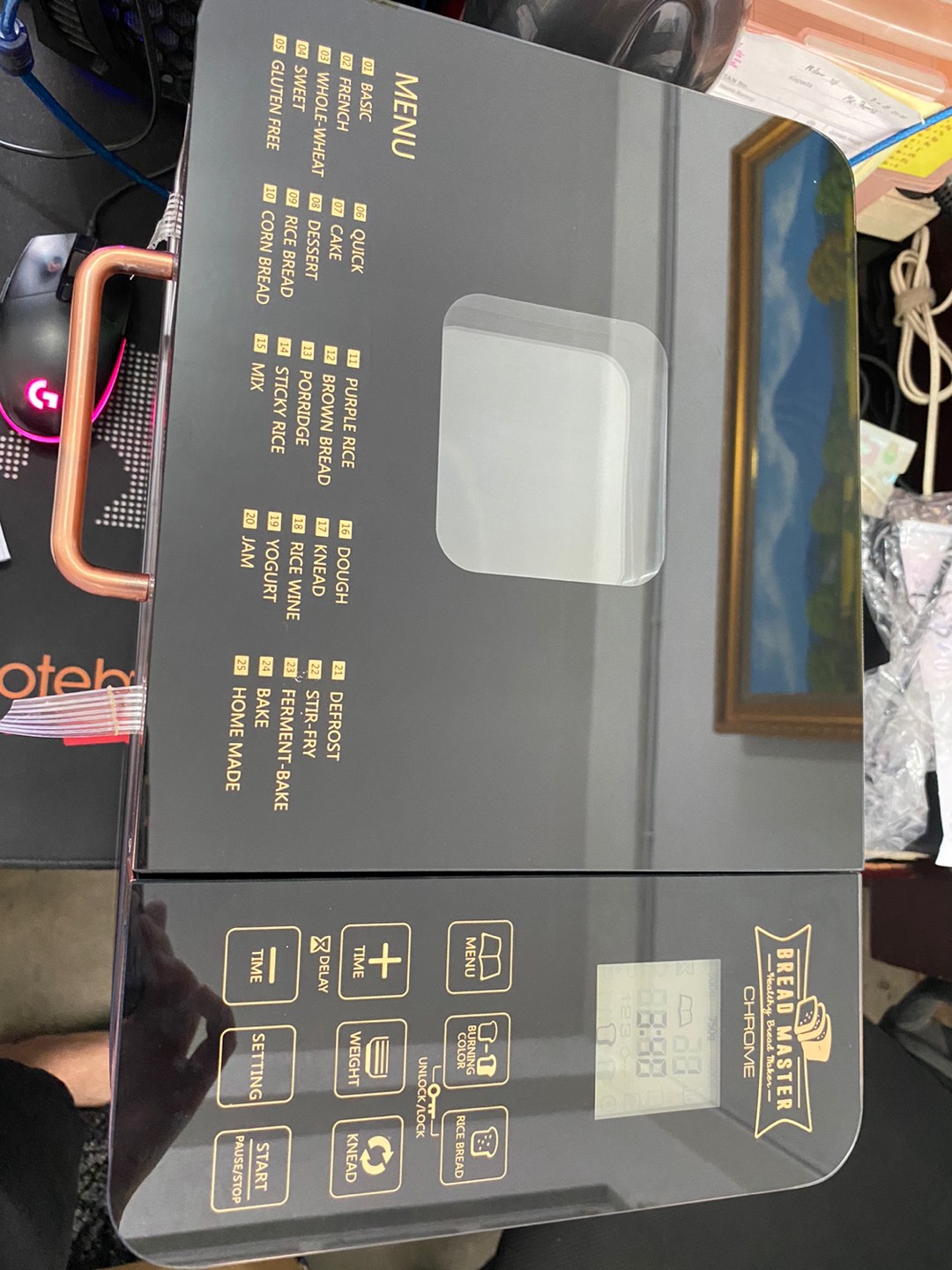 Bread Master Chrome Mesin Pembuat Roti Otomatis / Bread Maker / Peralatan Kue / Baking Ready Medan