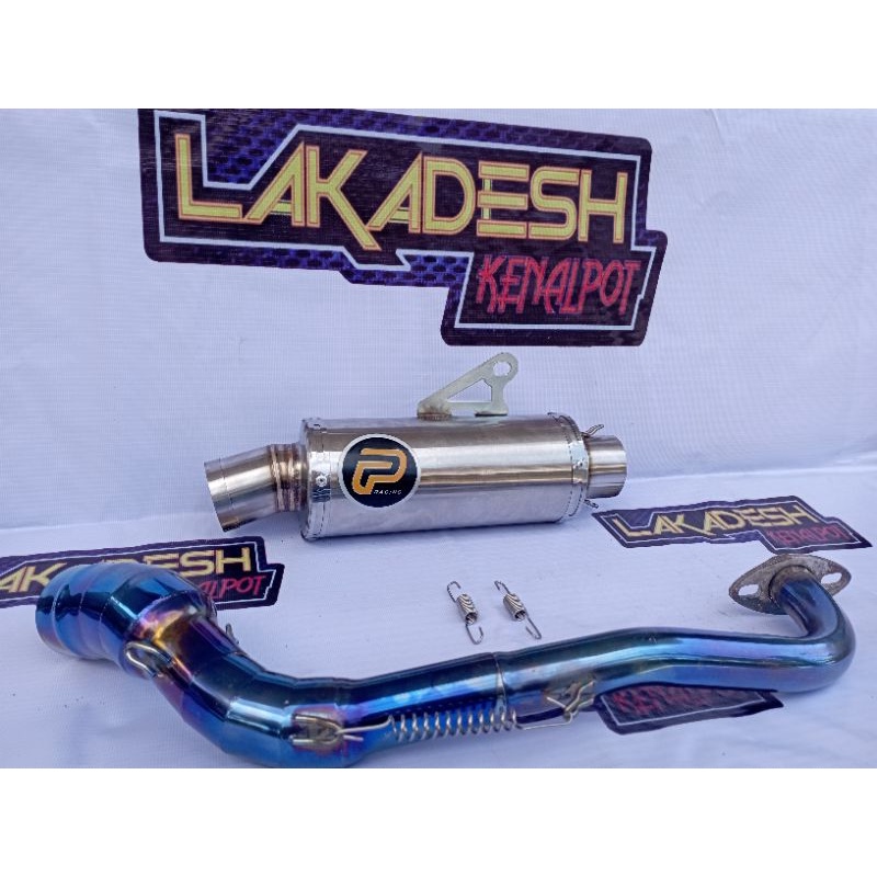 KNALPOT PEKA JAMAN LEHER BLUEMOON (INLET 38/50) BEAT MIO VARIO AEROX SCOOPY NMAX PCX ADV LEXI DLL