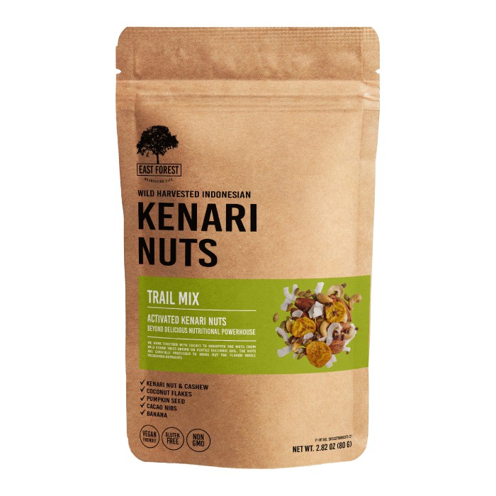 

East Forest Kenari Nuts Trail Mix 80 Gr Kacang Kenari Isi Campur