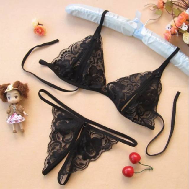 Lingerie sexy Bra set + Panty G string