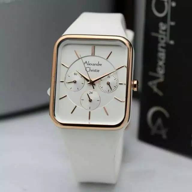 JAM TANGAN WANITA ALEXANDER CHRISTIE AC 2744 ROSEGOLD