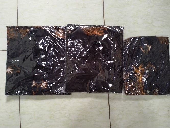 Batik Couple Keluarga Sania Ruffle Ori Ndoro Jowi Dnt Motif Naga Garansi Termurah