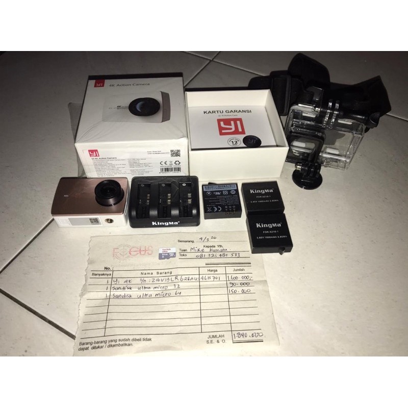 Xiaomi Yi Cam 4K preloved/second