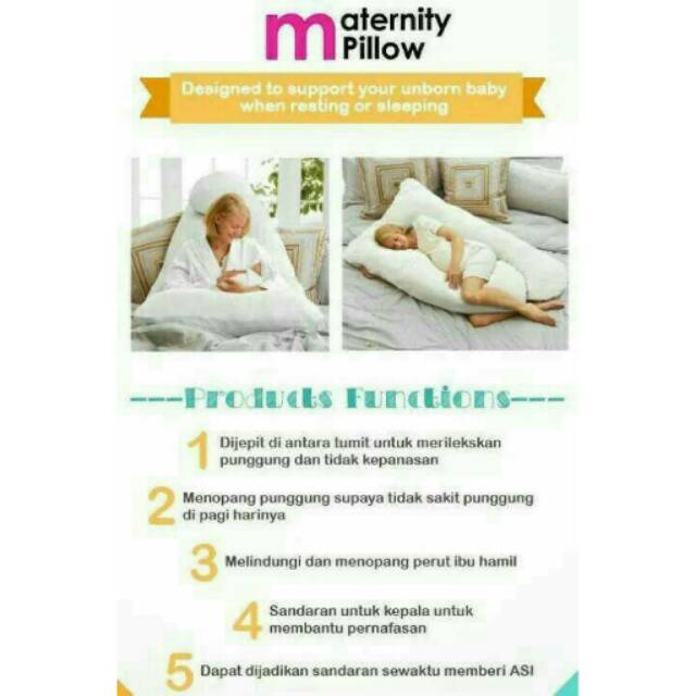 BANTAL IBU HAMIL MATERNITY PILLOW