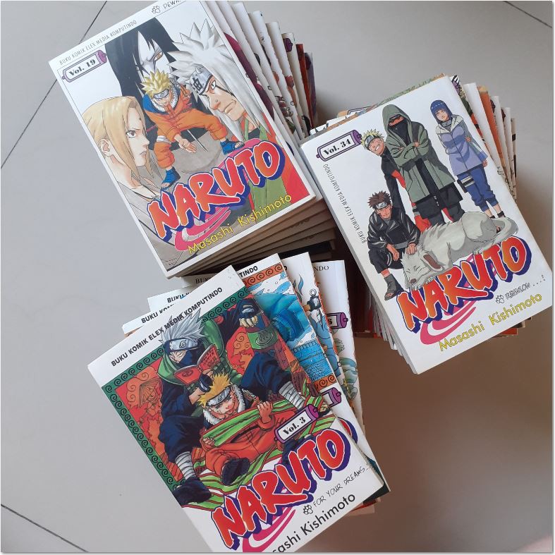 Naruto // Komik Jepang // Vol 31-40