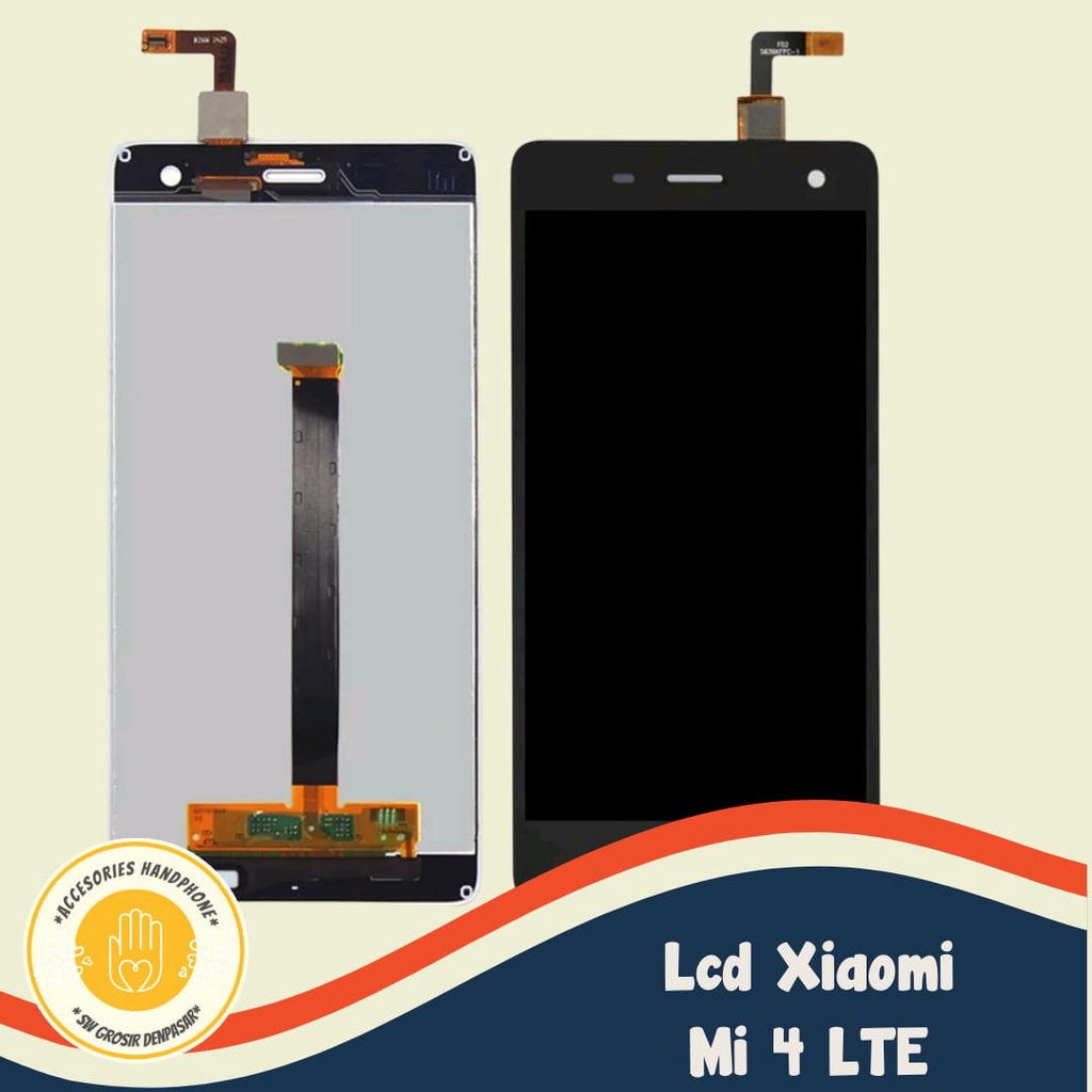 (COD) LCD Layar fullset touchscreen original  Xiaomi Mi4 Mi 4 LTE Fullset