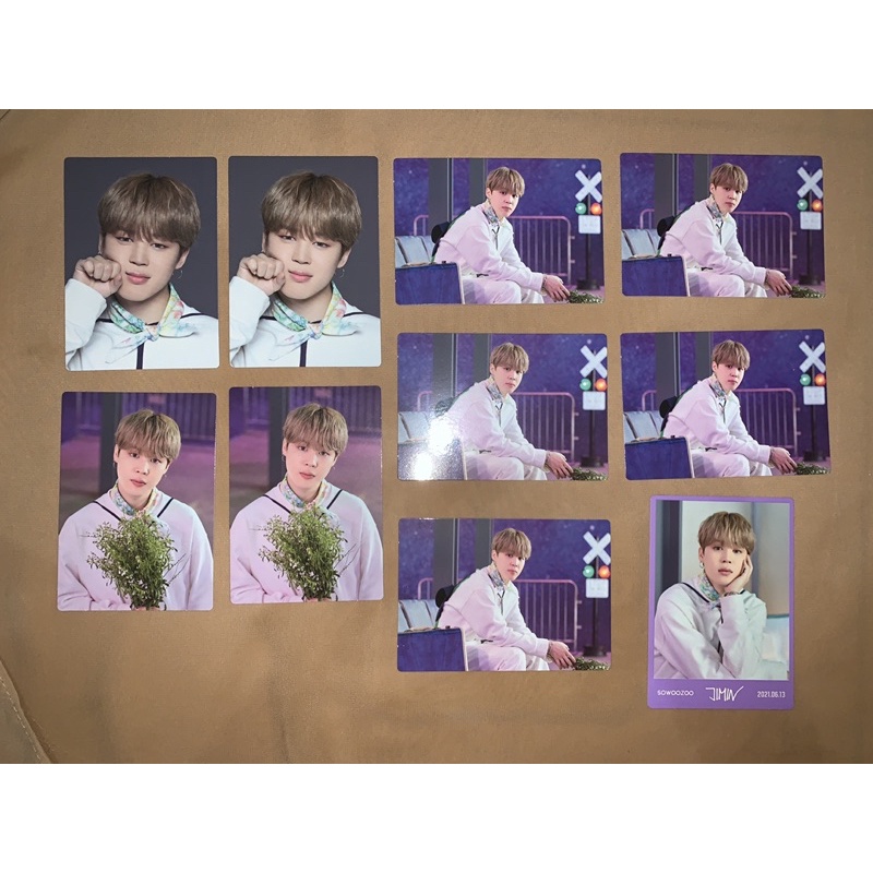 BTS sowoozoo mini photocard JIMIN