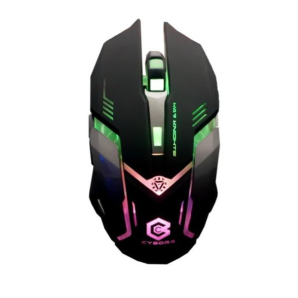 Mouse Wireless 6D Cyborg C1 (War knighs) Rechargeable with backlights