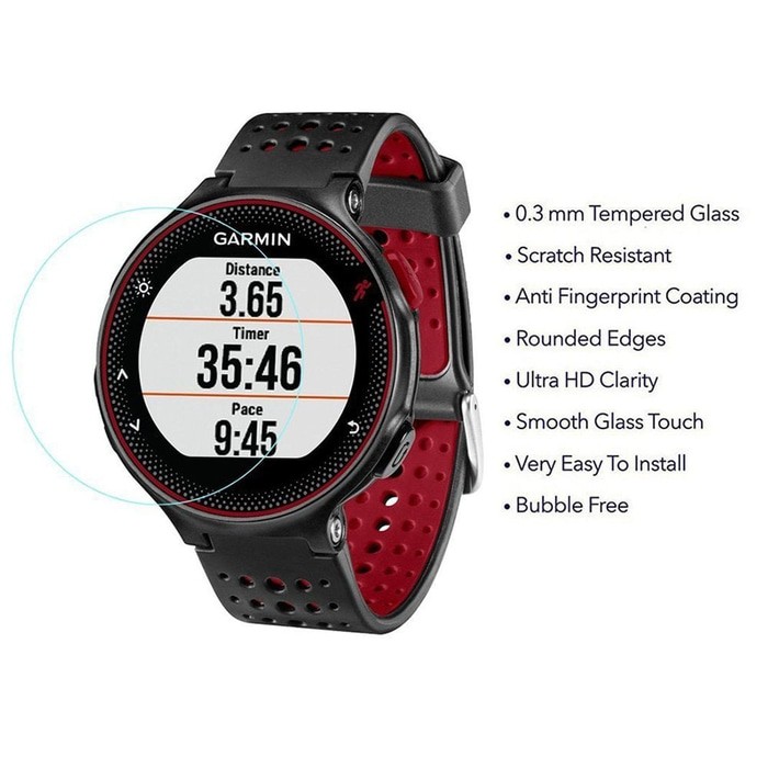 Anti Gores Tempered Glass Khusus Untuk Garmin Forerunner 235