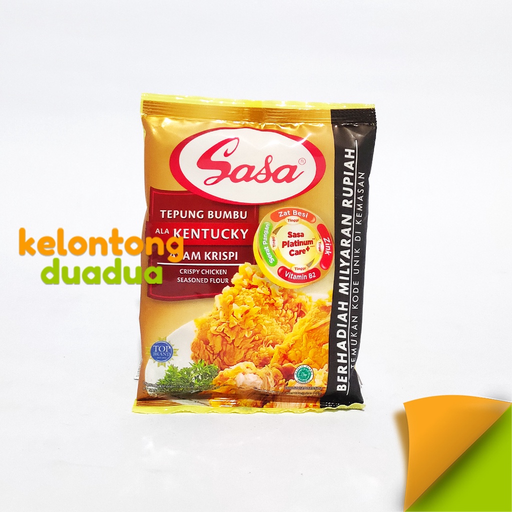 

Tepung bumbu kentucky ayam krispi / sasa - kelontongduadua