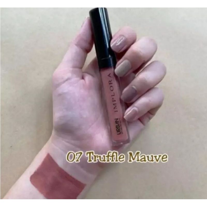 TONIEMARIE - COD - 07 IMPLORA URBAN LIP CREAM MATTE NO. 7 TRUFFLE MAUVE, 1PCS