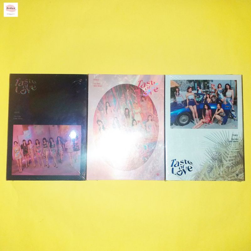 [ READYSTOCK ] SEALED TWICE - 10th Mini Album (Taste of Love)