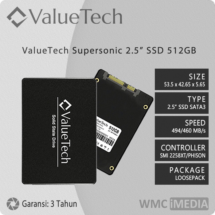 ValueTech SSD 512GB SATA3 murah