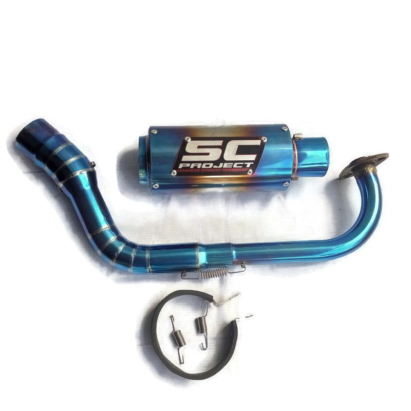 Knalpot Sc project Vario 110 Mio j sporty Mio m3 soul gt 125 xeon Fino