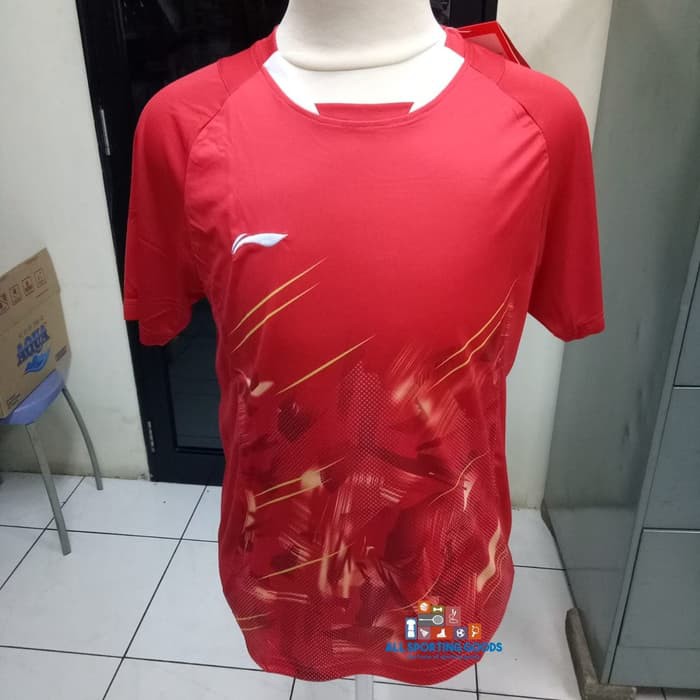 Baju Badminton Bulutangkis Lining 288 Grade Ori Import