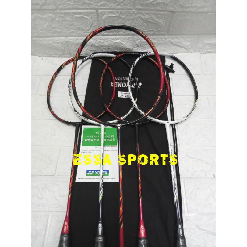 RAKET YONEX ASTROX 99 PRO JP CODE FREE SENAR, GRIP DAN ONGKOS PASANG