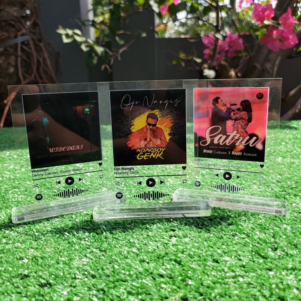 

Spotify Acrylic Song Custom Album Art 7x10cm Custom