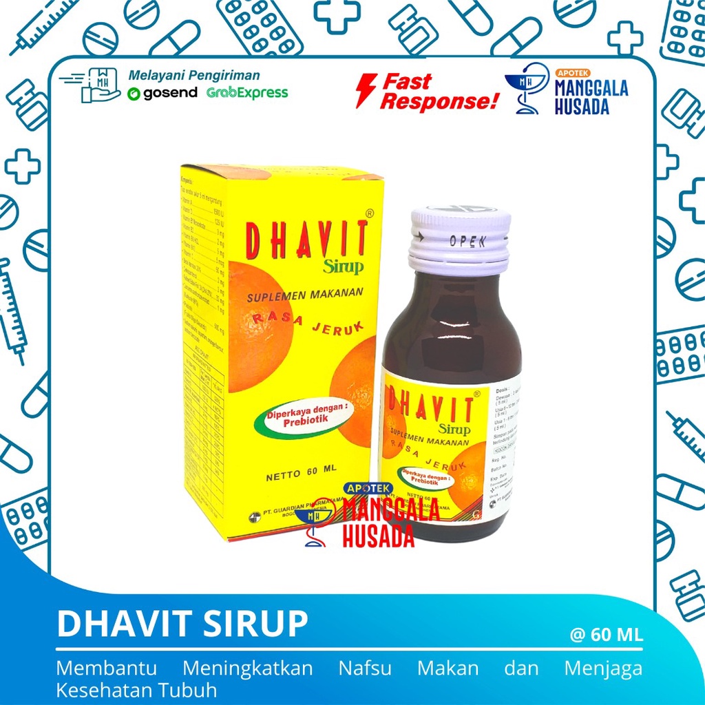 DHAVIT SIRUP 60 ML