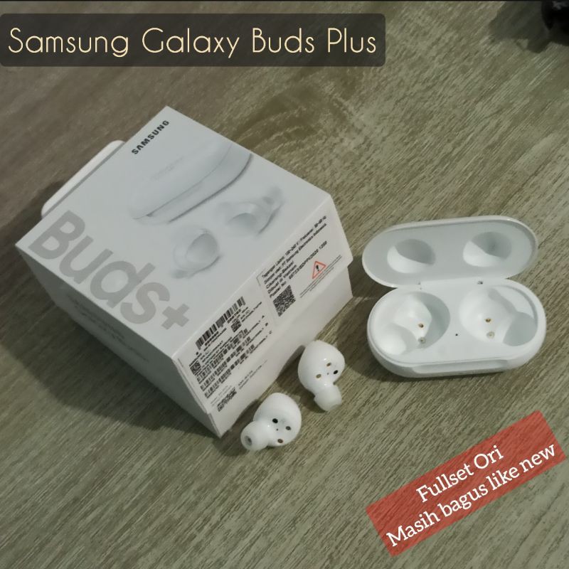 Samsung Galaxy Buds Plus + TWS bluetooth earphone ORIGINAL white second