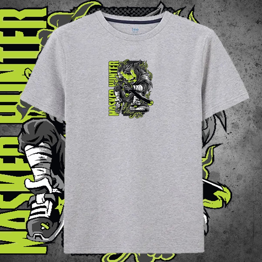 KAOS DISTRO pria terbaru''MASKER HUNTER&quot;