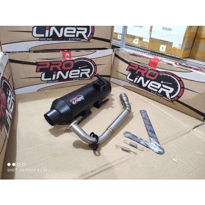 Knalpot Proliner Standard Racing Mio M3 Z Soul Gt 125 Fino X-Ride 125