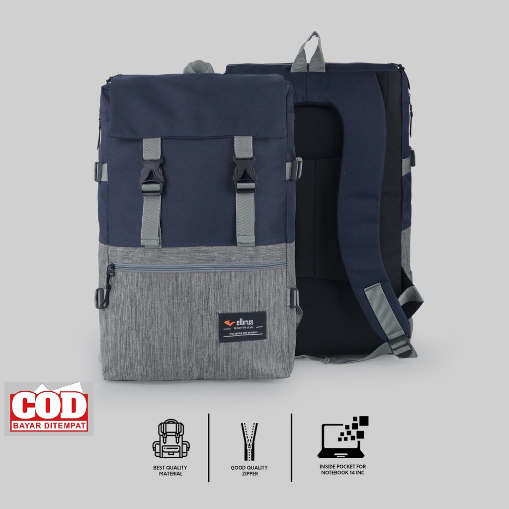 Tas Ransel Backpack Sekolah Pria Murah Tas Punggung Multifungsi Casual SMA SMP 30 Liter