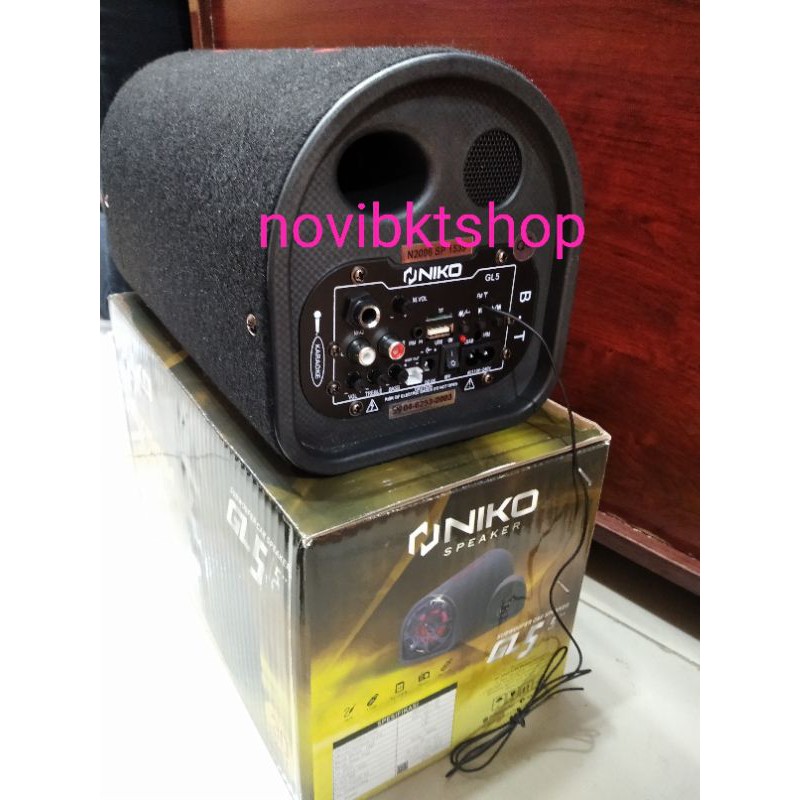 speaker bluetooth Niko,super bass mantap