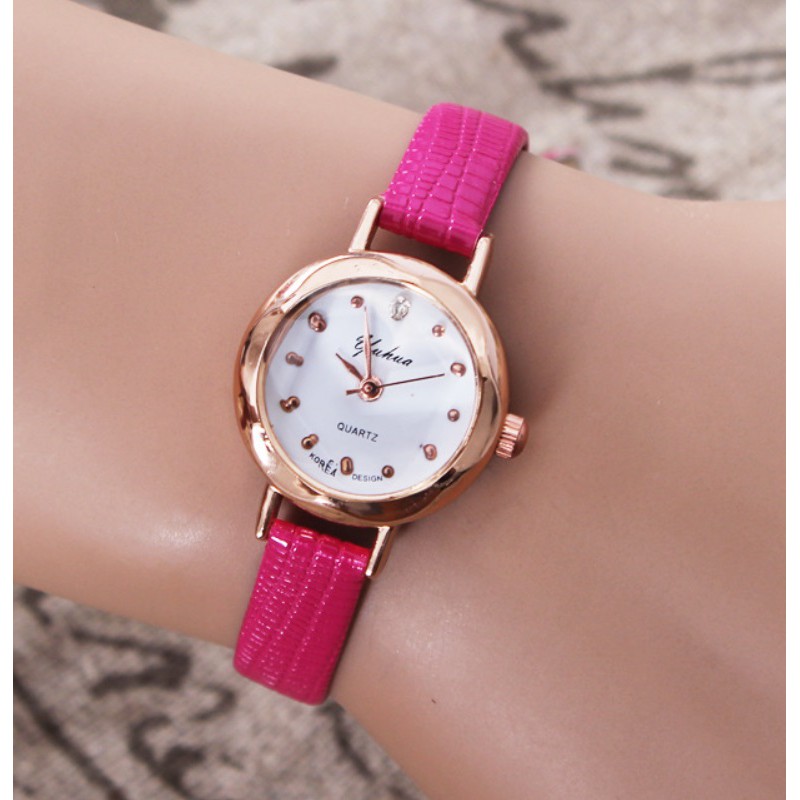 Jam Tangan Wanita Yuhao 02 Women Fashion Leather Watch Watches