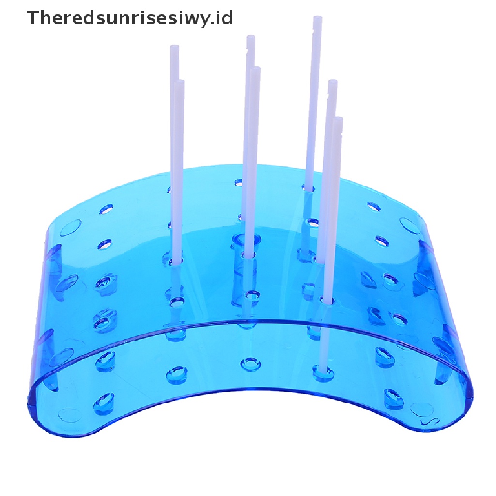 (Theredsunrisesiwy.Id) Stand Display Cupcake / Lollipop 20 Lubang Bahan Akrilik Diy