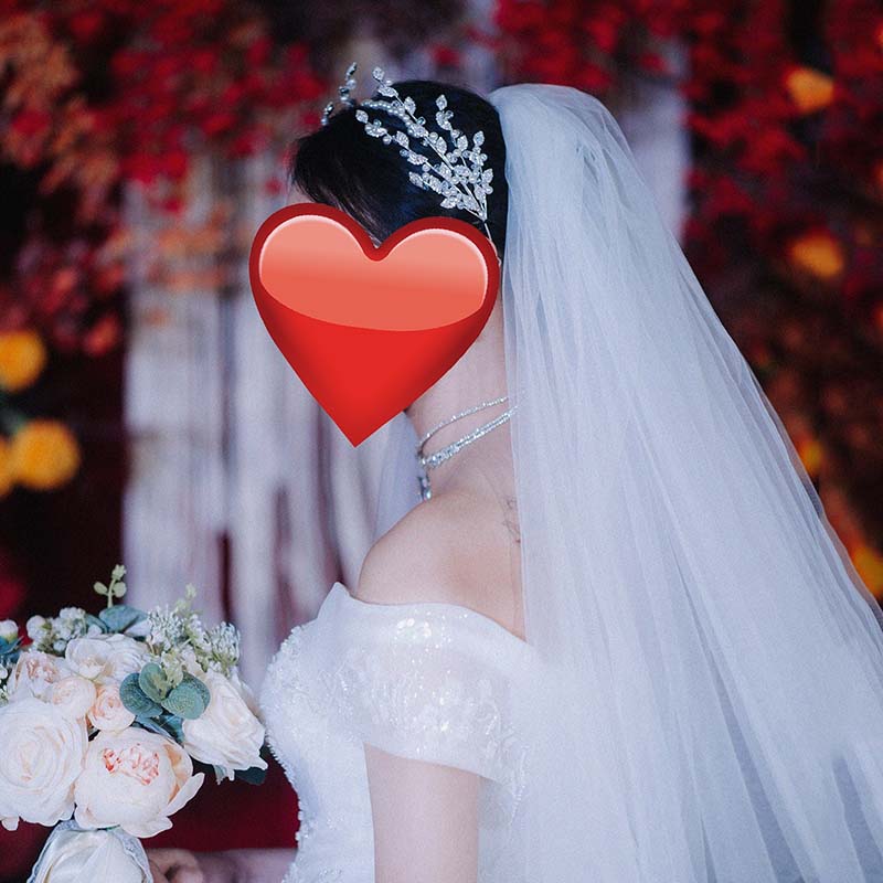 Zirkon Bridal Headband Mahkota Pengantin untuk Pernikahan / Wisuda