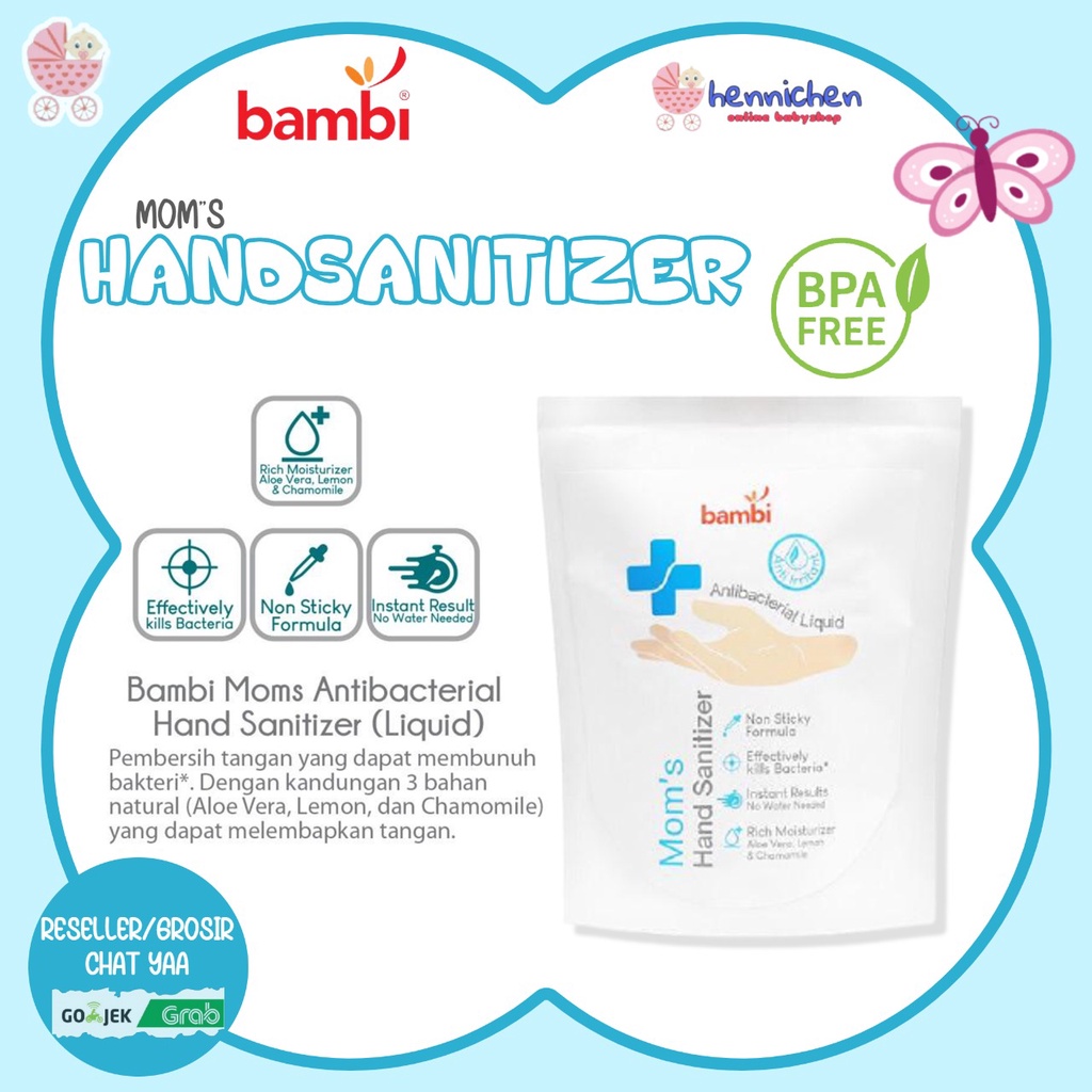 Bambi Moms Hand Sanitizer GEL Antibacterial - 60mL