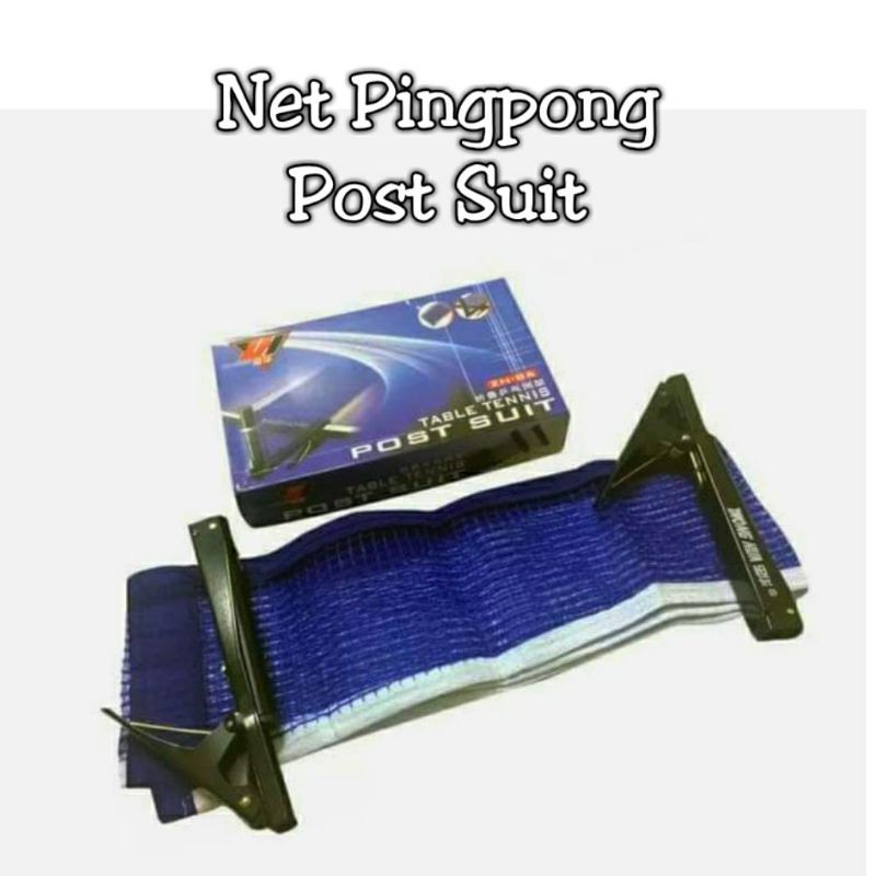 Net Pingpong Net Tenis Meja Post Suit Jepit Murah Net Tenis Meja Net Pingpong Ping Pong