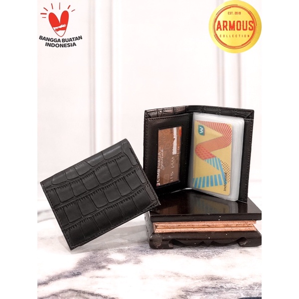 DOMPET KARTU / UANG CARD HOLDERS MULTI SLOT PREMIUM UNTUK PRIA dan WANITA KEREN