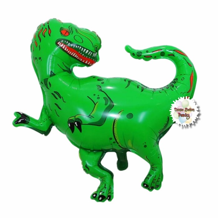 Balon Foil Tirex Jumbo / Balon Karakter Dinosaurus / Balon Dino Jumbo