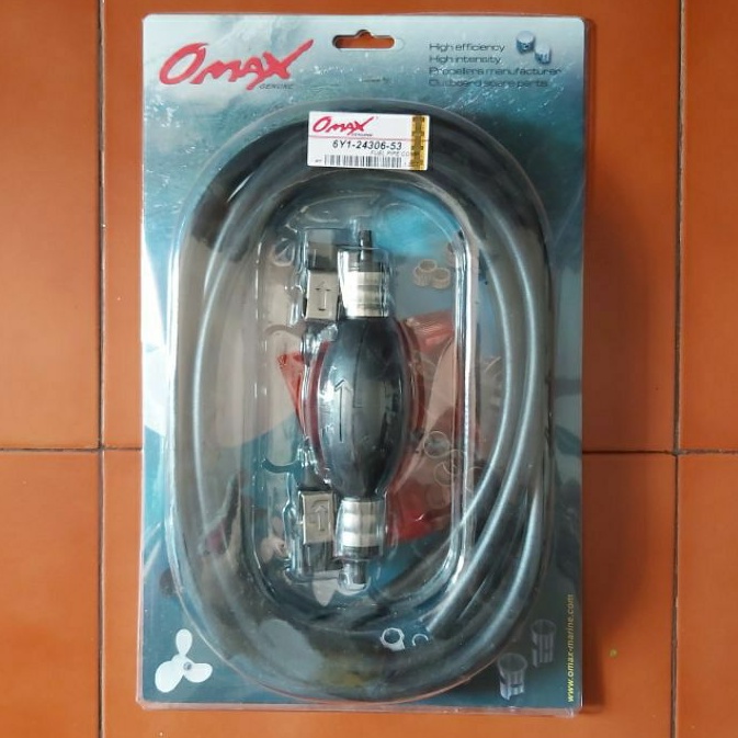 Pompa minyak set Fuel pipe set mesin tempel Yamaha 5pk-40pk. Omax Outboard Parts.