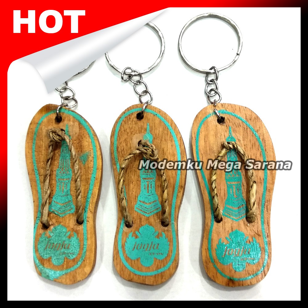 Souvenir Gantungan Kunci Jogja GTK02 - Oleh Oleh Khas Jogja - 20pcs