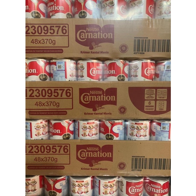 

(BISA COD) Carnation Krimer kental manis 370gr (sekarton isi 48)