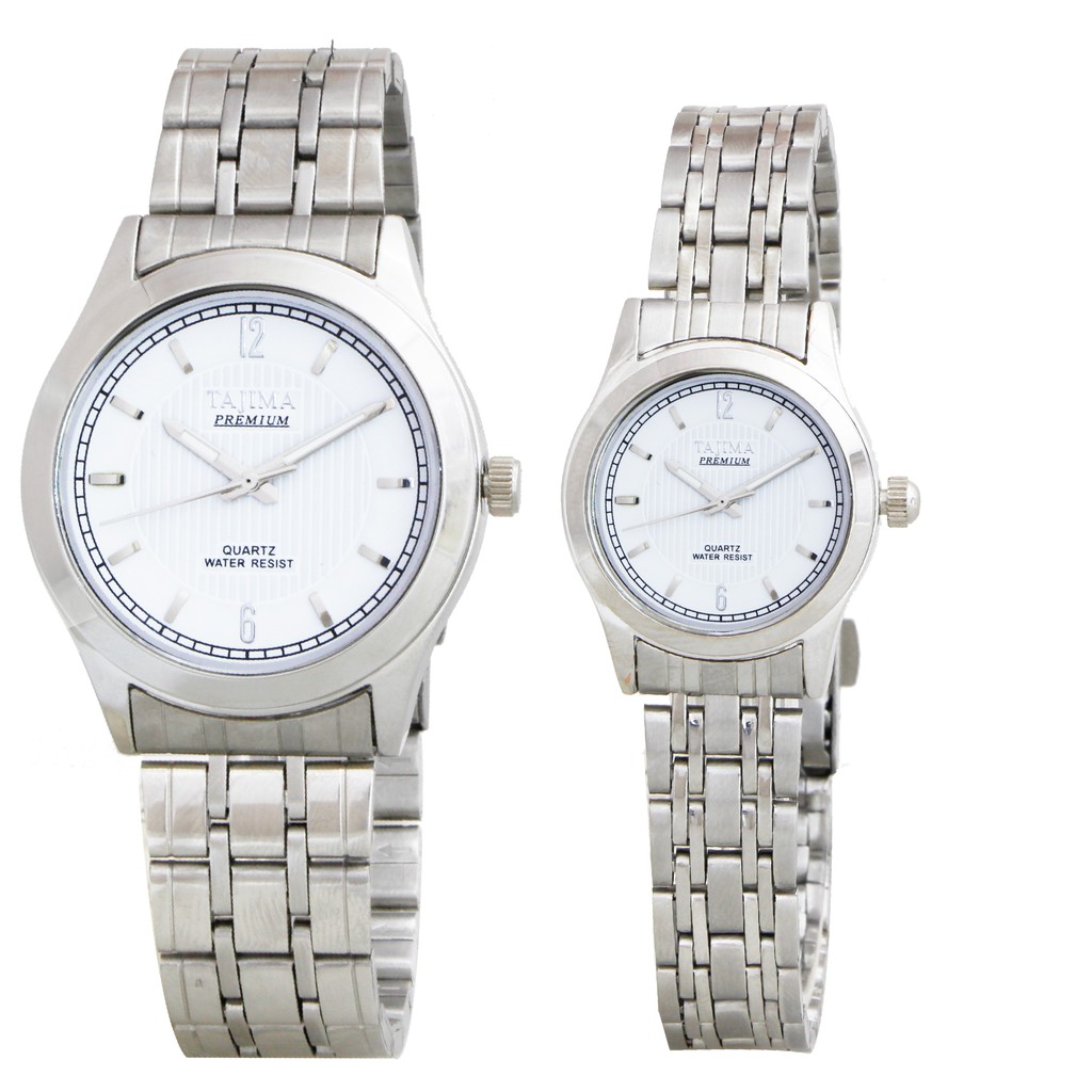 TAJIMA Jam Tangan Couple Premium 3061 Original GaransI 1 Tahun