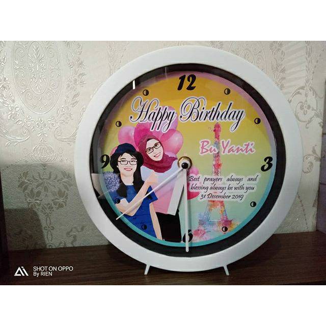 Jam Dinding Meja Edit Vector Shopee Indonesia