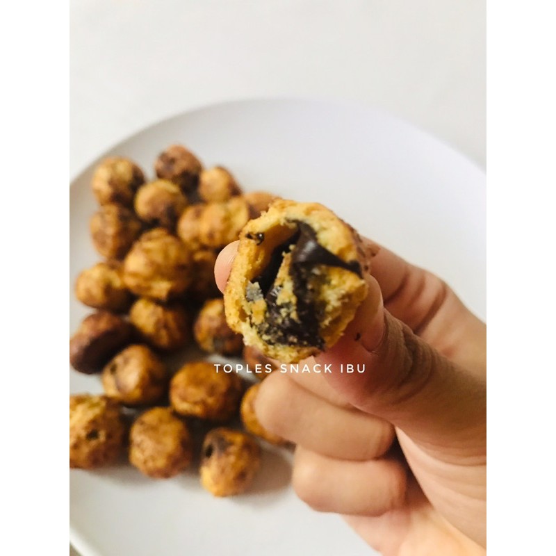 

Premium Sus Cokelat/sus cokelat/soes cokelat/sus isi cokelat/soes isi cokelat/soes/sus/snack/cemilan