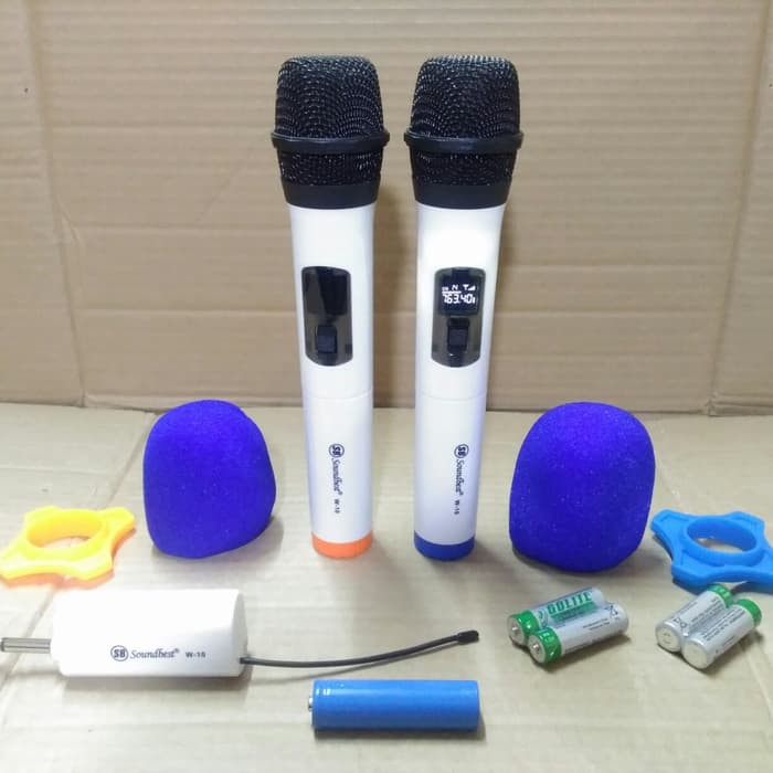 MIC WIRELESS SOUNDBEST W 10 PROFESIONAL MICROPHONE