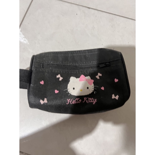 Preloved Kostak pensil anak perempuan kostak pencil case kotak tempat pensil barbie hello kitty sofia frozen princess transparant rilakuma-3