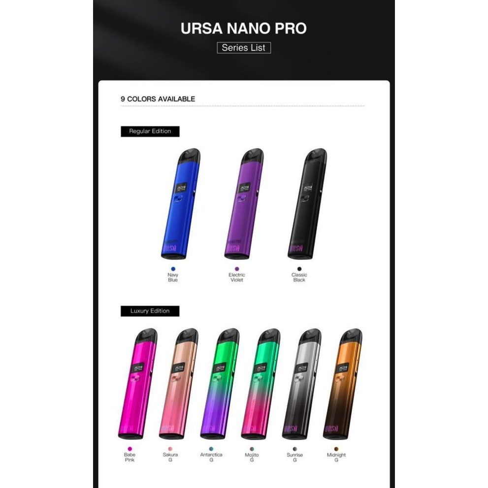 URSA NANO PRO ORIGINAL / URSA PRO NANO PODS KIT ORIGINAL