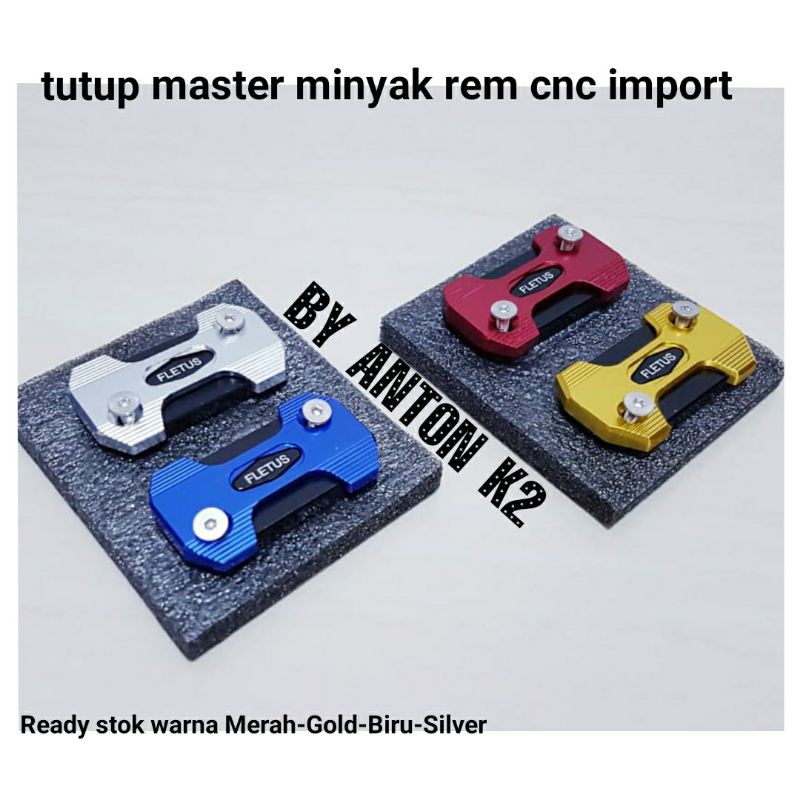TUTUP MASTER MINYAK REM ATAS VARIASI AKSESORIS MOTOR REVO 110-REVO ABS-REVO FI NEW-BLADE 110-BLADE 1