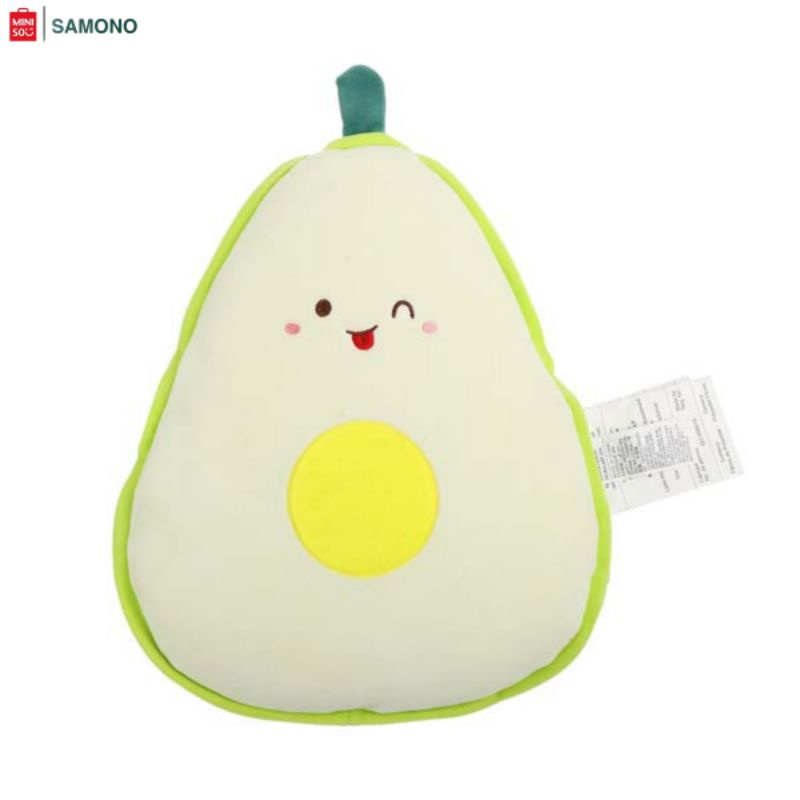 MINISO FRUIT SERIES LEISERU BLANKET (AVOCADO) | BONEKA 2 IN 1 SELIMUT & BANTAL