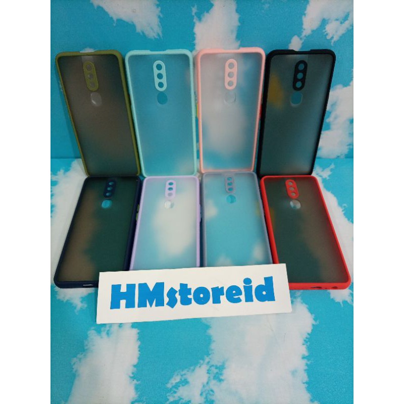 (HM) -Bumper Aero my choice fuze case Oppo F11 pro