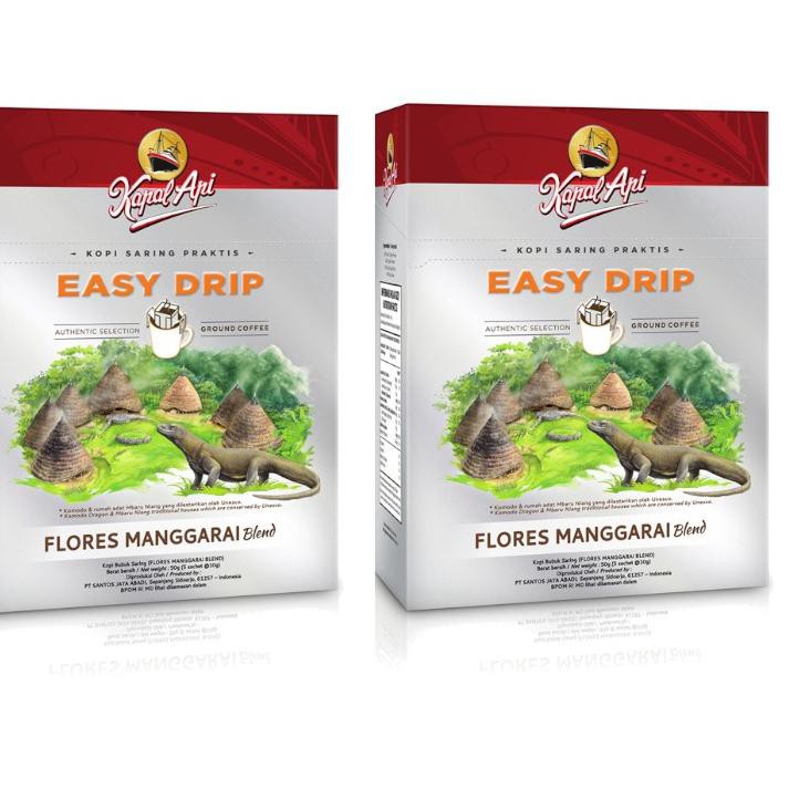 

Dapatkan Segera ✦ Kapal Api Flores Manggarai Blend Easy Drip Coffee Box (Isi 5 sachet Berat 10 gr).