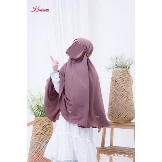Khimar Thalia Kids size M by Khairana